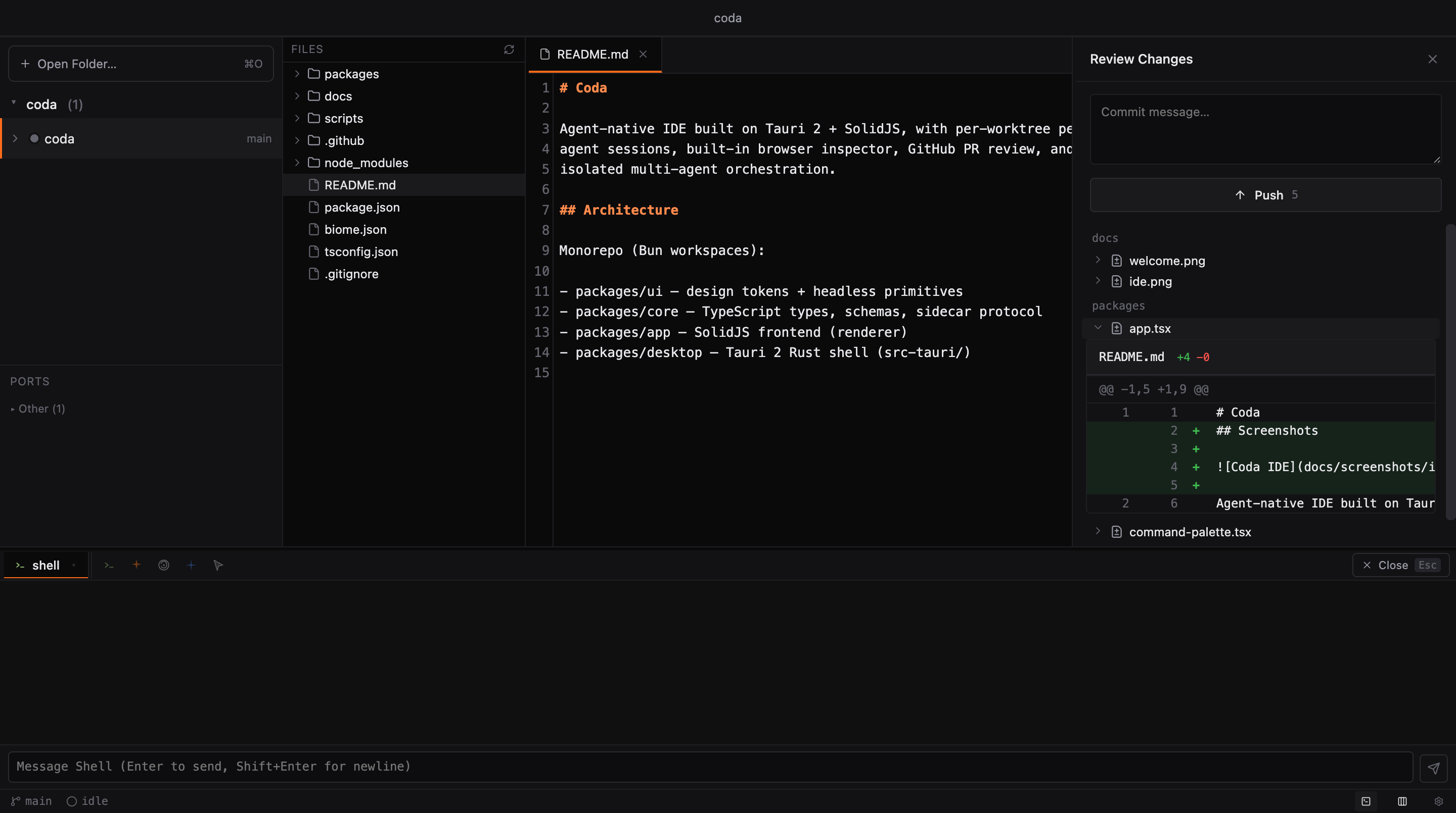 Coda preview