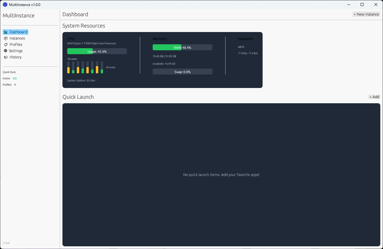 MultiInstance screenshot